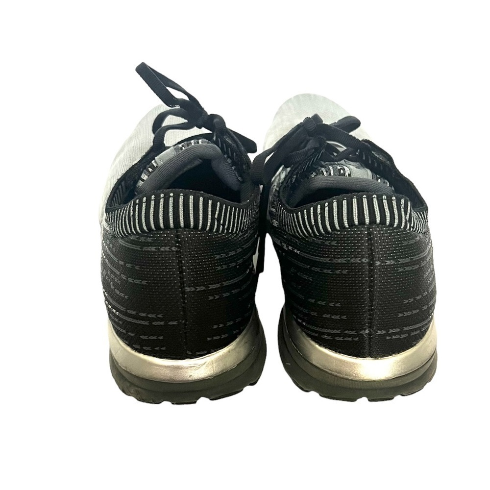 Brooks Ricochet Mens Black Gray Knit Lace Up Athletic Running Shoes Sneakers - Picture 2 of 7